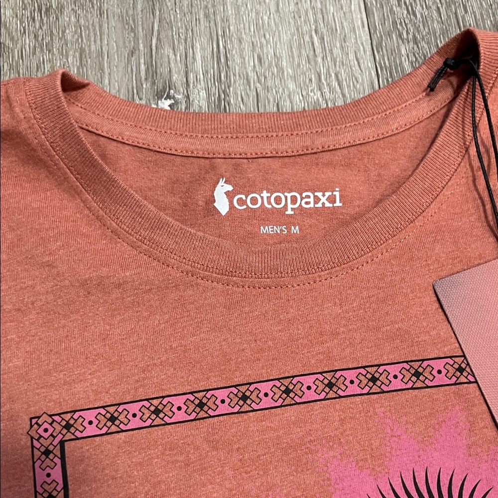 Cotopaxi Men's Short Sleeve Tee - Brick Red - Picture 2 of 5